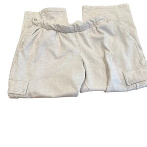 Maurices High Rise Cargo Wide Leg Sweatpants